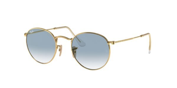 RAY BAN RB 3447-N ROUND METAL 001/3F 53-21 145 2N A